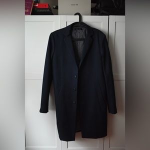 Zara Navy Men’s Topcoat